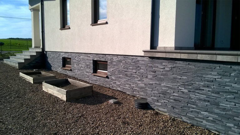 Баннер отделка фундамента в Тюмени