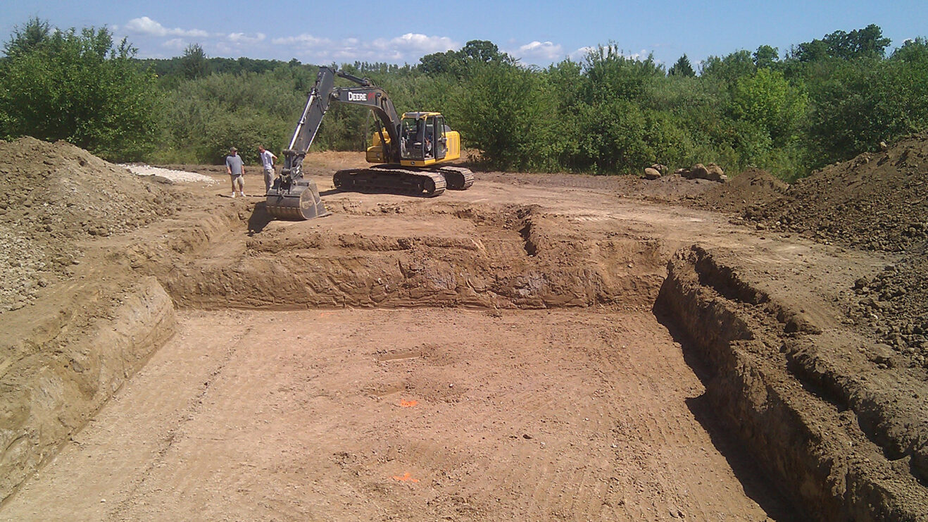 Баннер земляные работы