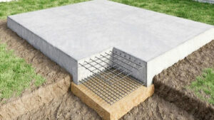 Фон для видео монолитного фундамента