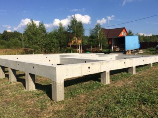 Фото 2 ростверк на сваях