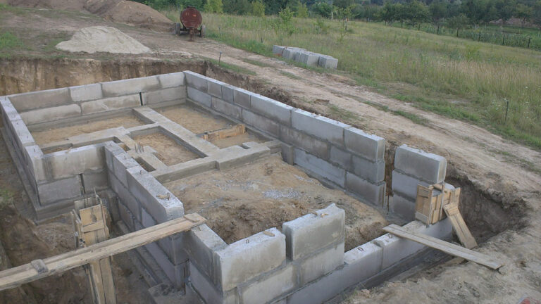 Фото 2 сборный фундамент