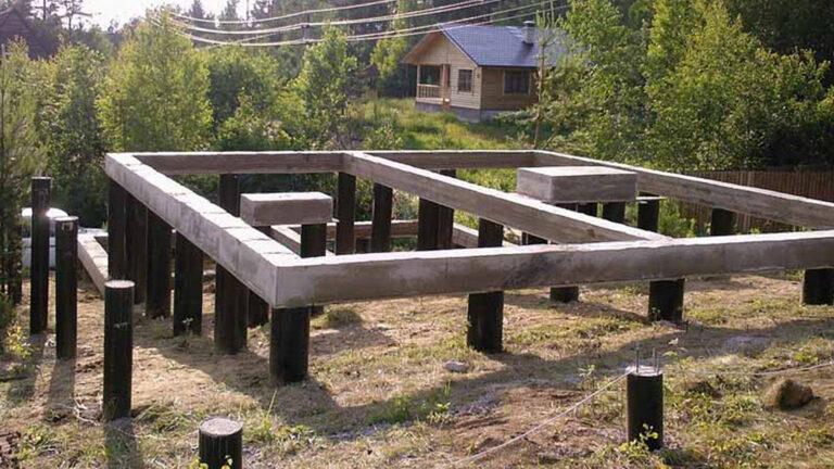 Фото 2 свайный фундамент