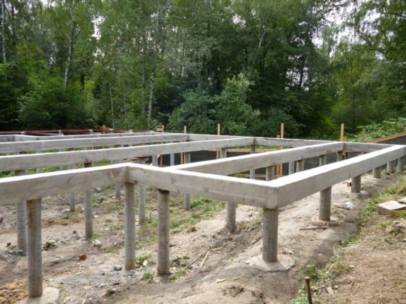 Фото 3 ростверк на сваях