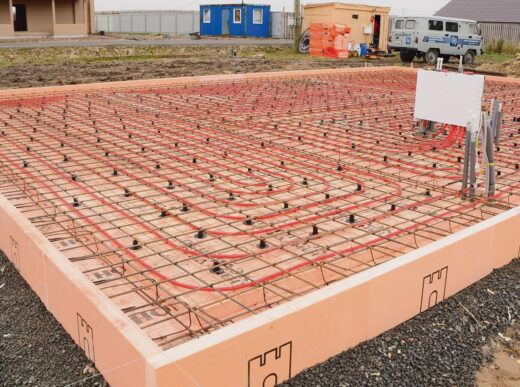 Фото фундамент шведская утепленная плита