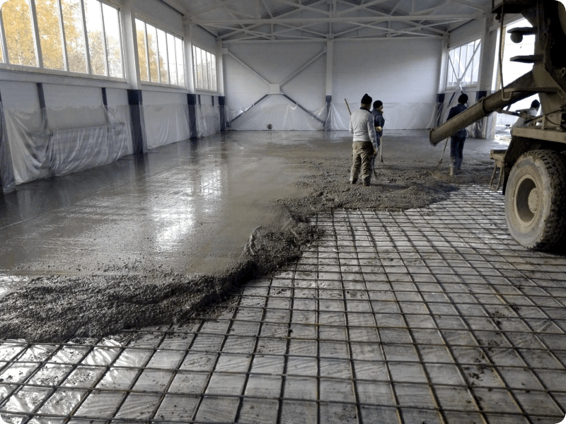 Фото устройство бетонного пола