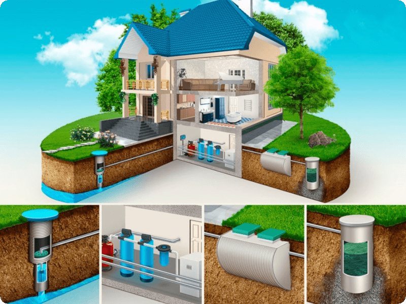 Фото водоснабжение участка