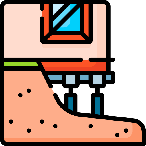 Иконка фундамент монолит